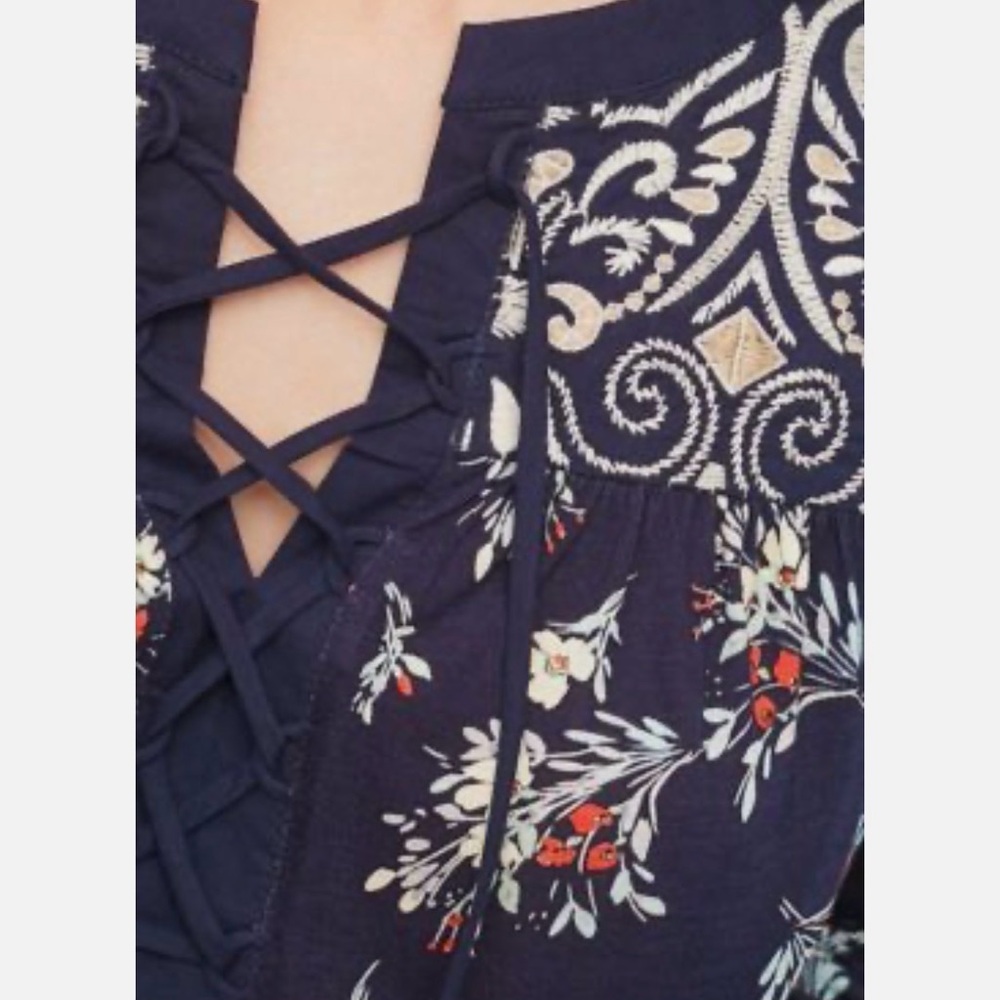 Anthropologie Sydney Floral Top by One September Large - Picture 5 of 12